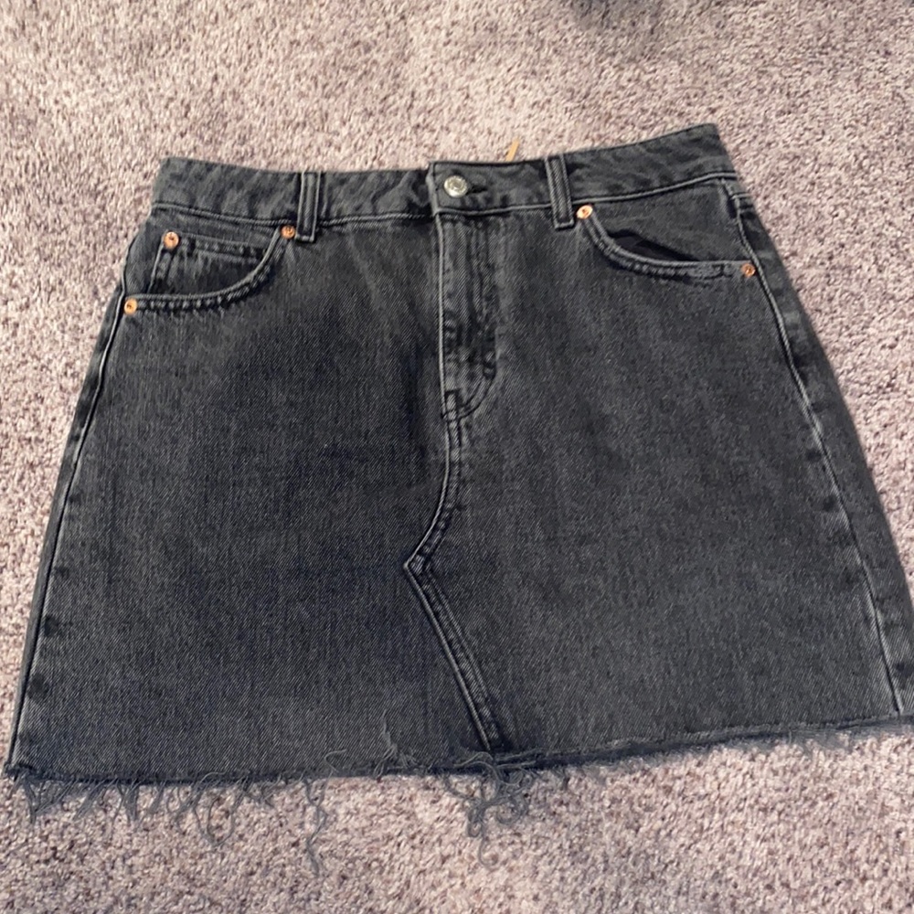 Topshop black skirt